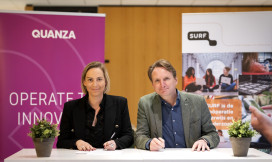 SURF en Quanza tekenen