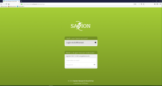 De portal van Saxion Research Drive