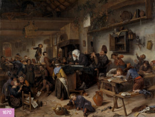 de dorpsschool - jan steen